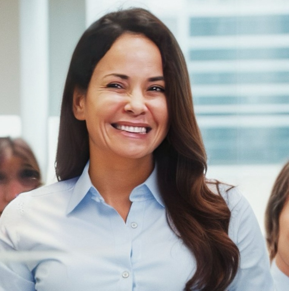 Nevriye, founder of the Happiness Leadership Institute